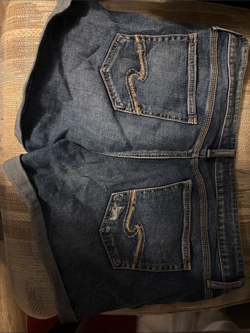 Silver Jeans Boyfriend Shorts